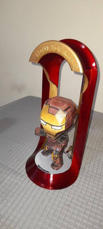 ironman headphone holder