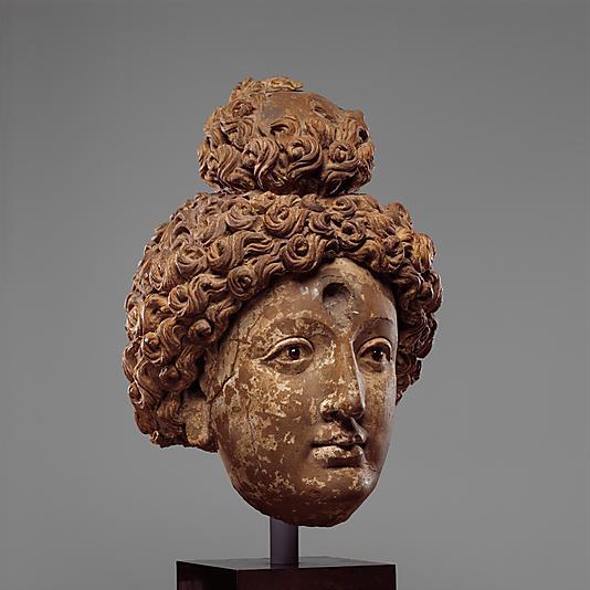 Head of a Buddha or Bodhisattva