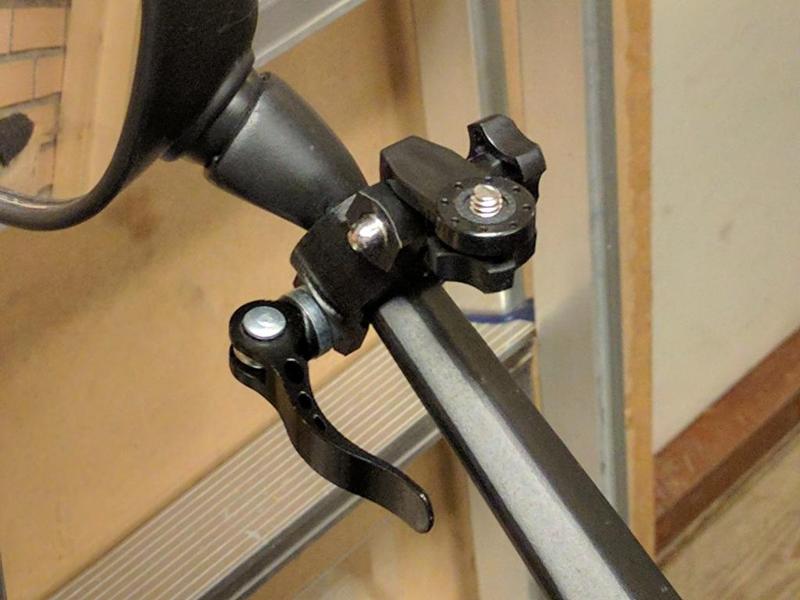 Mirror Arm GoPro Clamp Yamaha FZ1-S