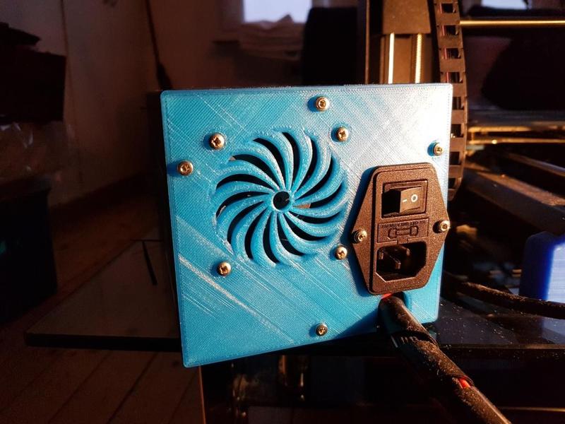 Wanhao Di3 backplate for 60mm fan