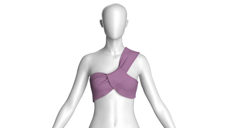 Girls Fashion Bra Tops V2 | Marvelous / Clo3d / obj / fbx