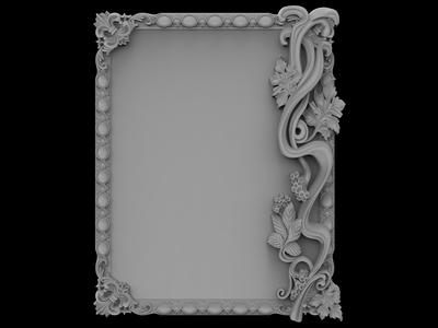 3D Model STL File for CNC Router/Laser & 3D Printer Frame 2