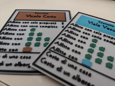 Monopoly Cards - all properties