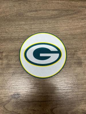 Green Bay Packer Coaster