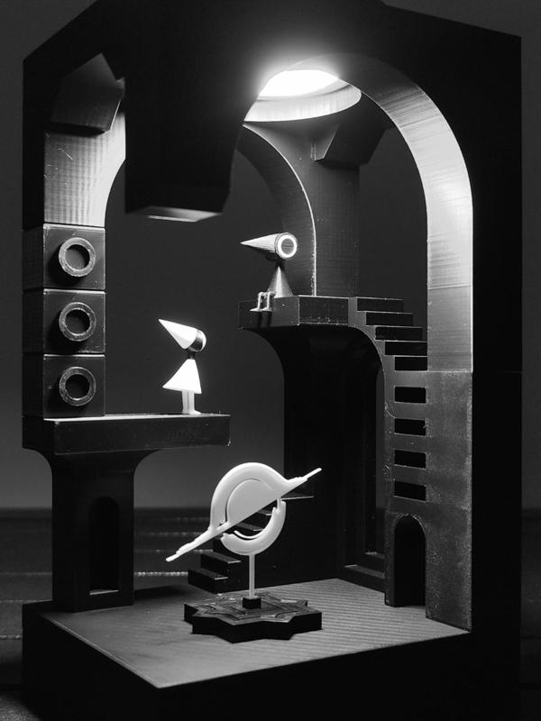 Monument Valley Lamp Trophy w/ Battery