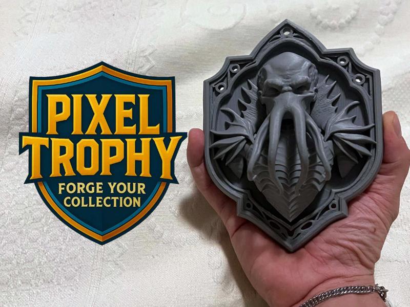 Mind Flayer Wall Trophy – Baldur’s Gate Inspired