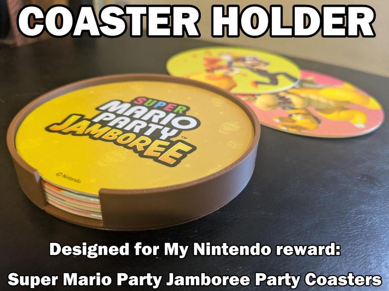 Super Mario Party Jamboree Coaster Holder