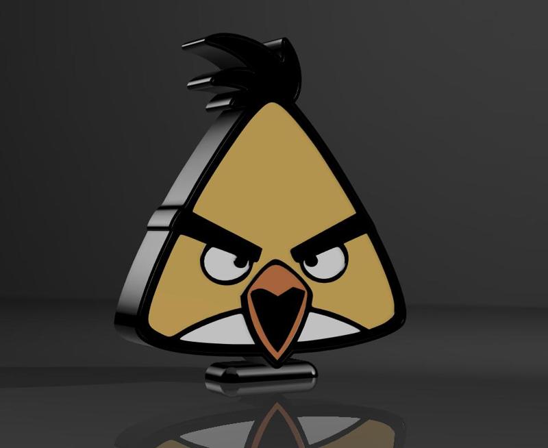(Free) Angry Bird Lamp