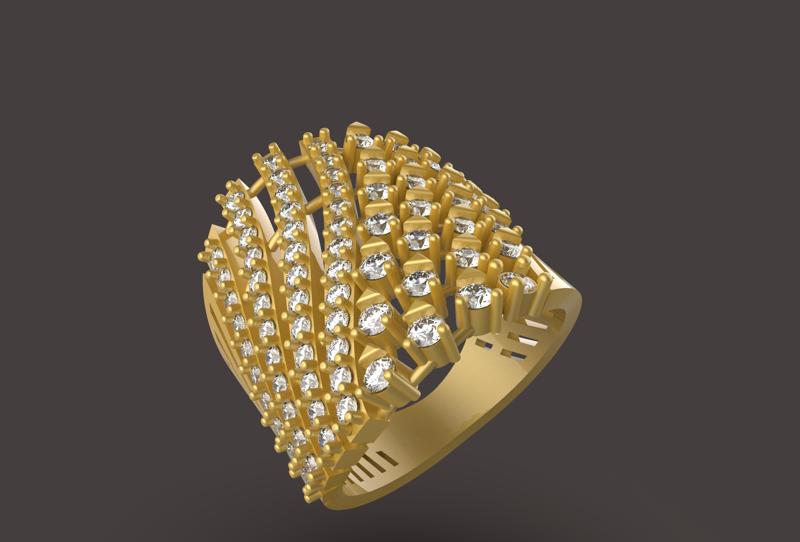 Ladies Diamond Ring - 0024