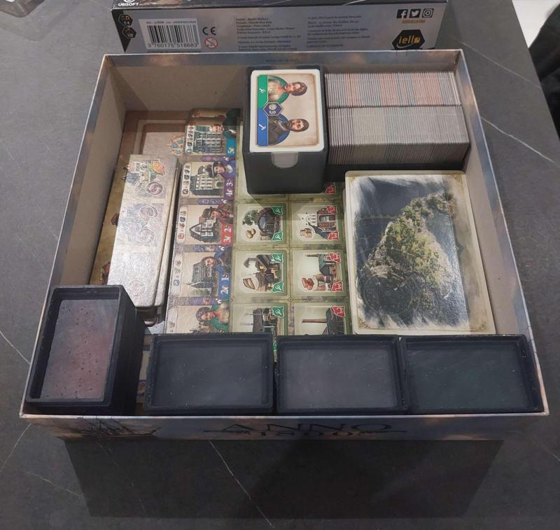 Boxes for Anno 1800 Board Game