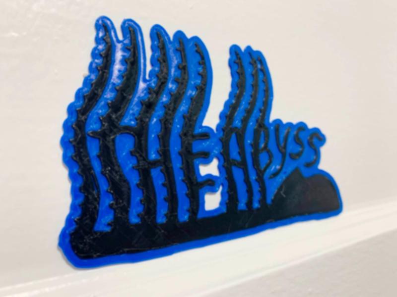 THE ABYSS - Door Sign