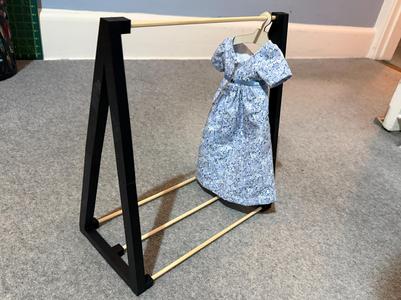 Doll Clothes Rail