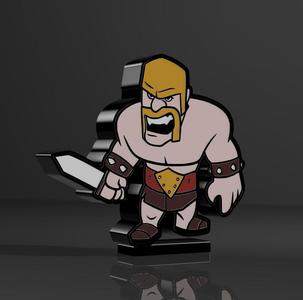 clach of clan lamp v2