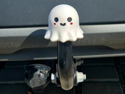 Small Ghost Hitch Ball cover
