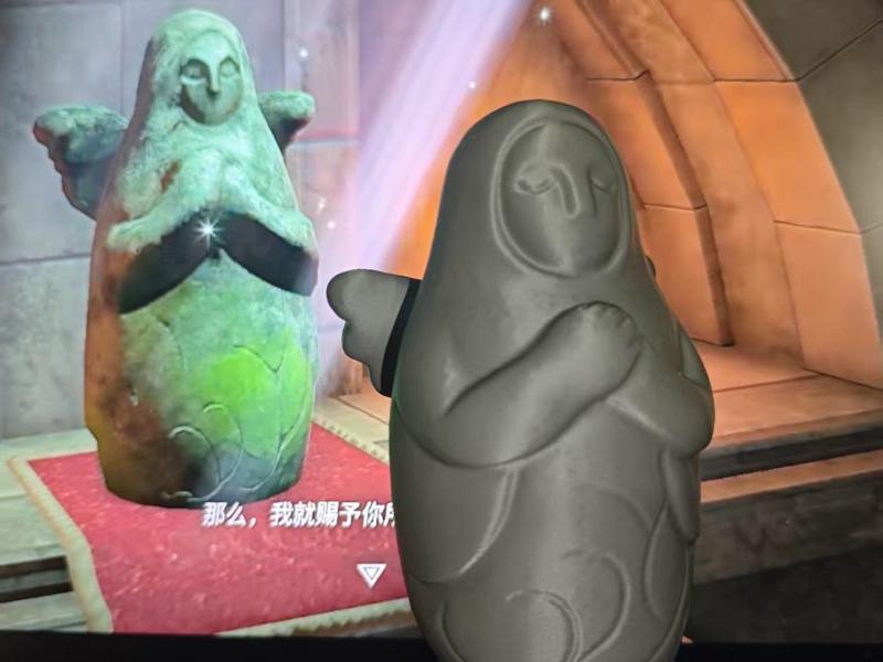 Highly Restored Hylia Goddess Statue The Legend of Zelda