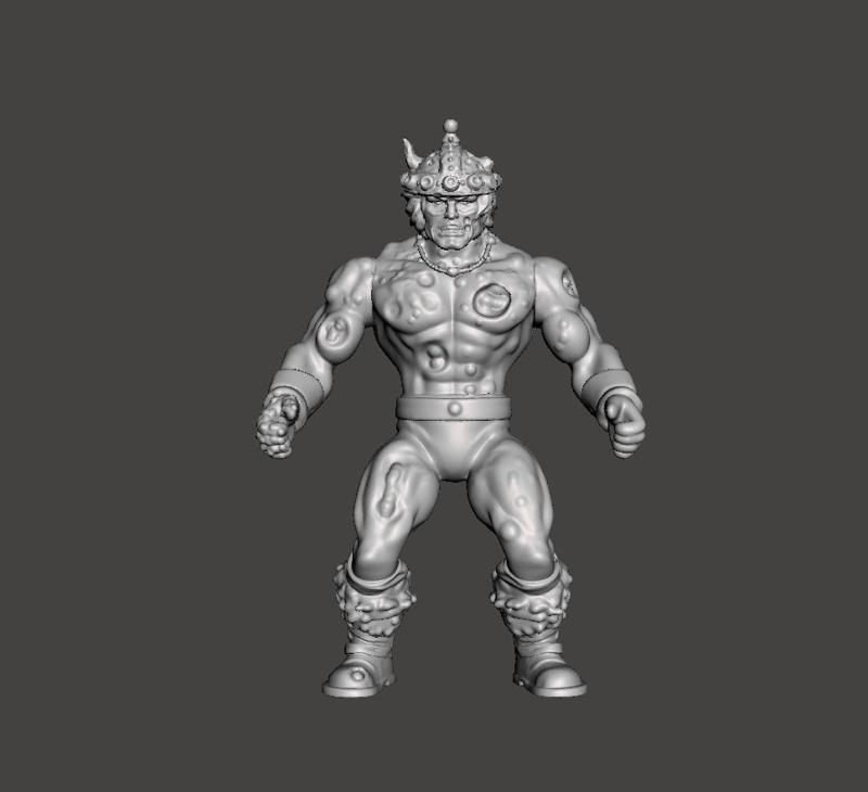 MOTU ZOMBIE VIKING FAN ART