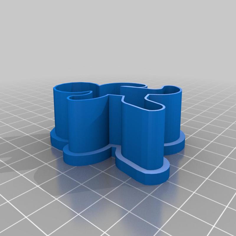 gingerbread runningmen