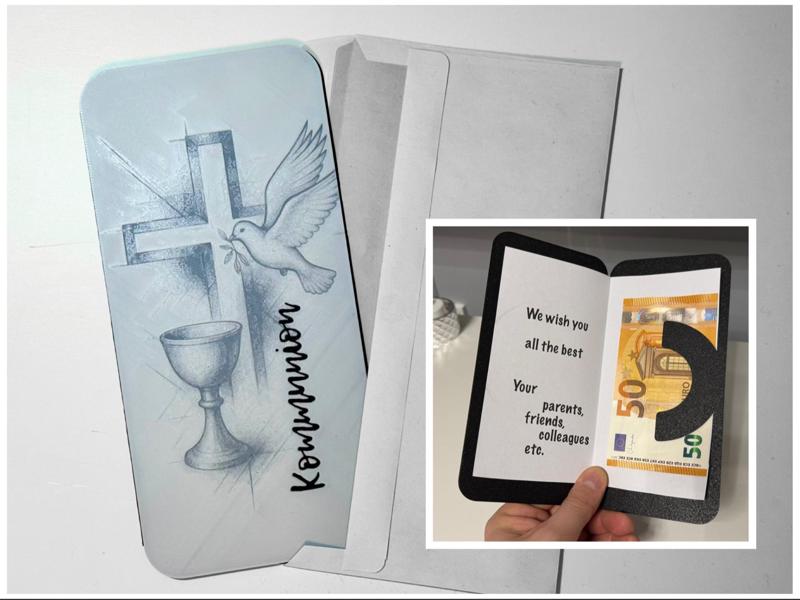 greetings card Kommunion