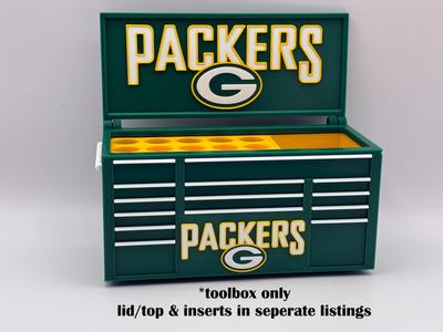 Green Bay Packers NFL toolbox desk pen holder