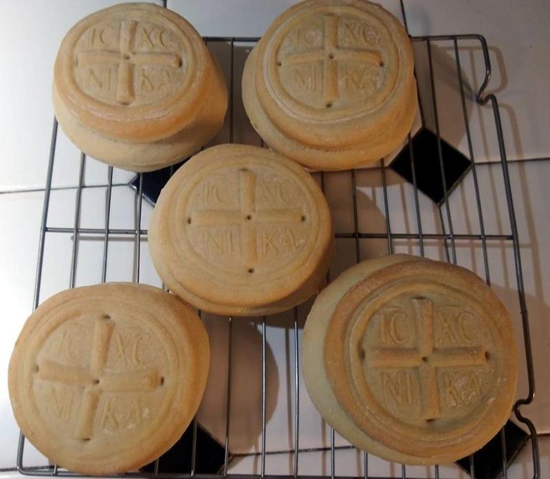 Orthodox Prosphora seal double sided 