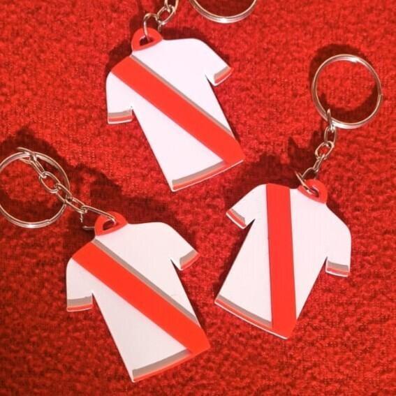 RIVER T-SHIRT - KEY RING - ARGENTINEAN SOCCER