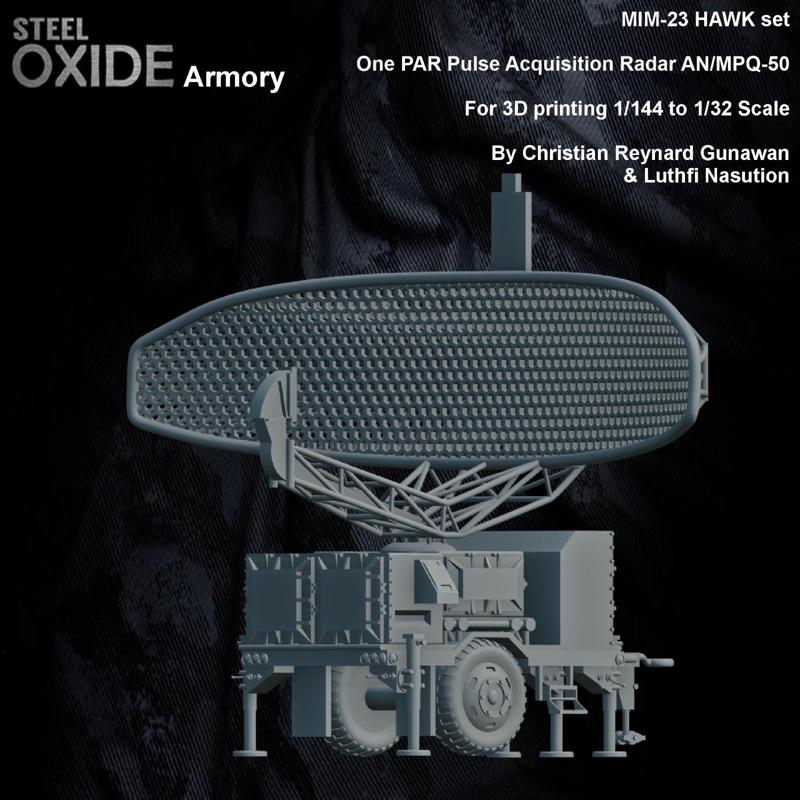 MIM-23 HAWK series PAR Pulse Acquisition Radar AN/MPQ-50