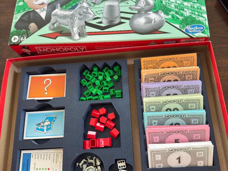 Monopoly Box Organizer Trays