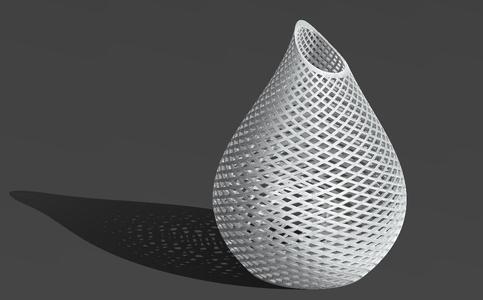 Weightless Teardrop Vase