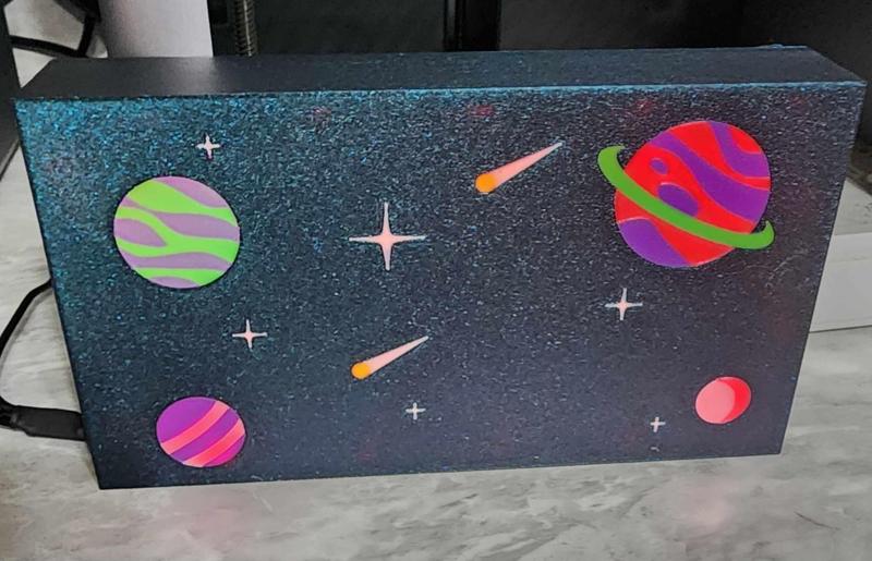 Galaxy lightbox