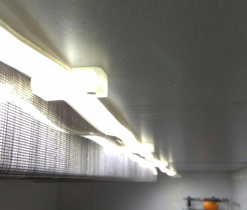 Soporte tira de leds