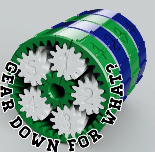 66.46 : 1 Compound Planetary Gearbox for Robotic Arm