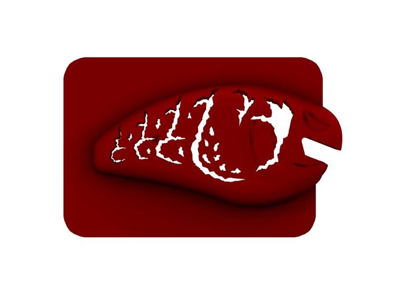 Lure Stencil - Lil John (craw9)