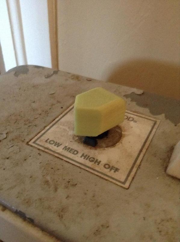 Replacement fan knob