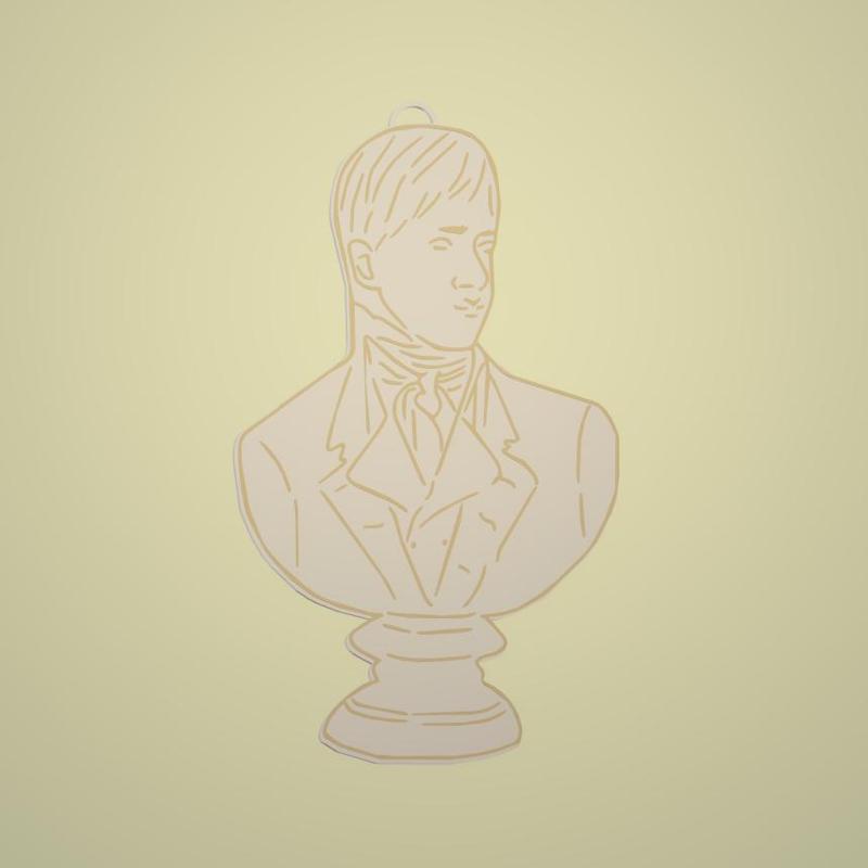 Keichain Mr. Darcy - pride and Prejudice