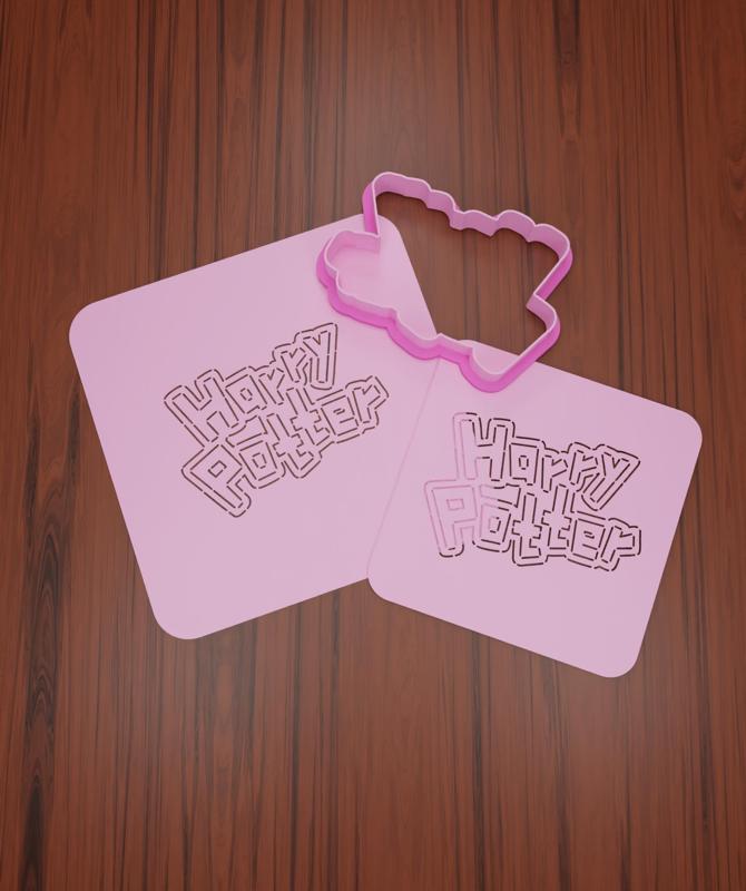 Stencil + Cutter Harry Potter #14 "Harry Potter "