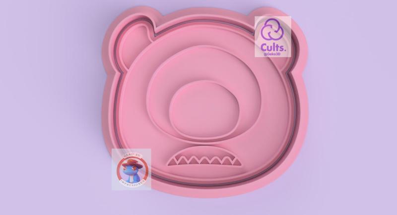 Monster Inc cookie cutter set ( Monster Inc cookie cutter set )