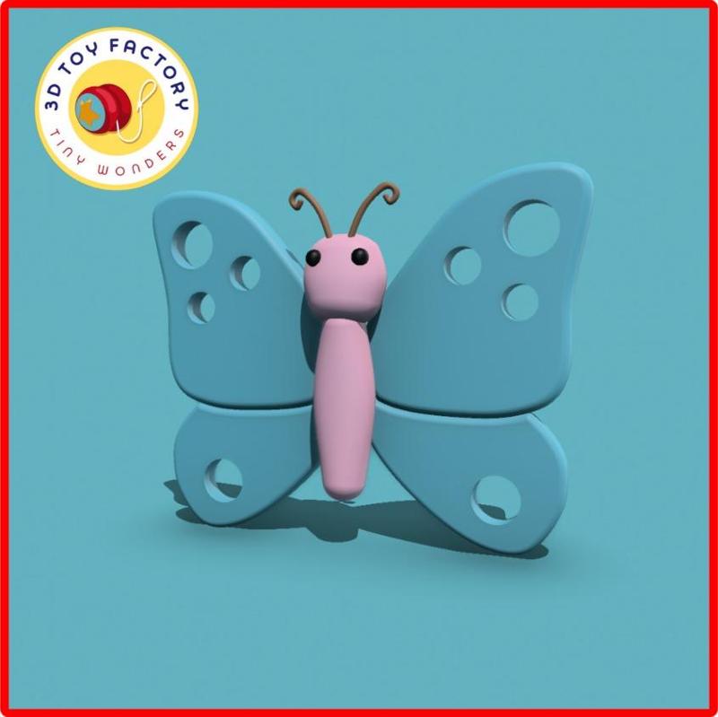 Cute Cartoon Butterfly