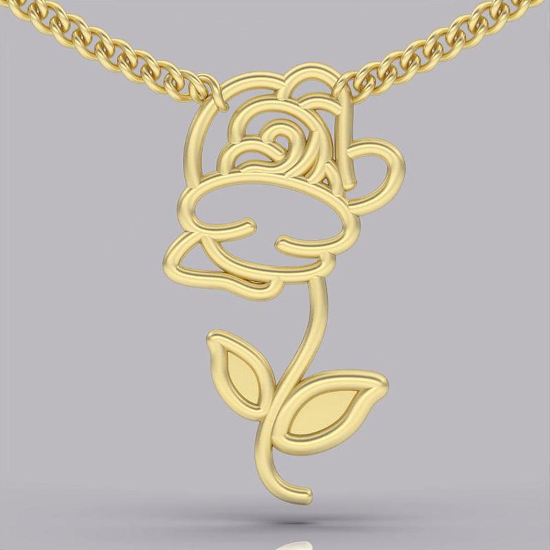 Flower pendant