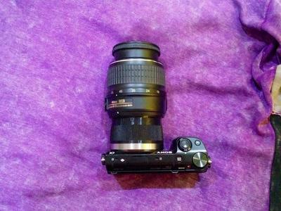 Sony E-Mount body to Nikon F-Mount Lens adapter