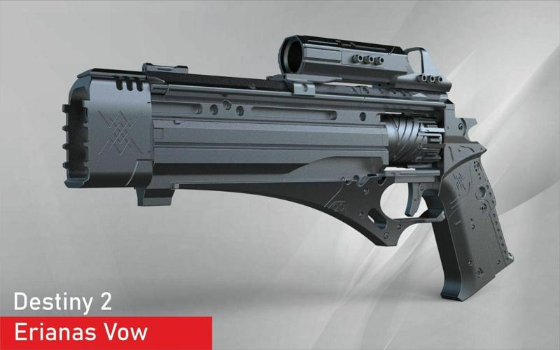Destiny 2 - Erianas vow exotic hand cannon