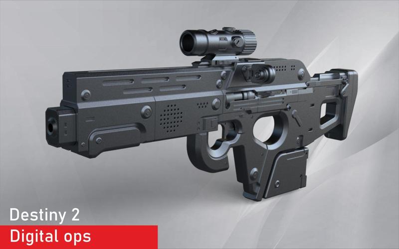 Destiny 2 - Digital OPS exotic weapon ornament