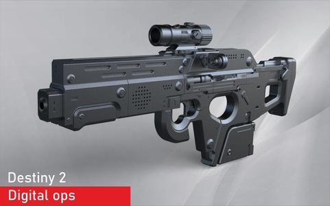 Destiny 2 - Digital OPS exotic weapon ornament