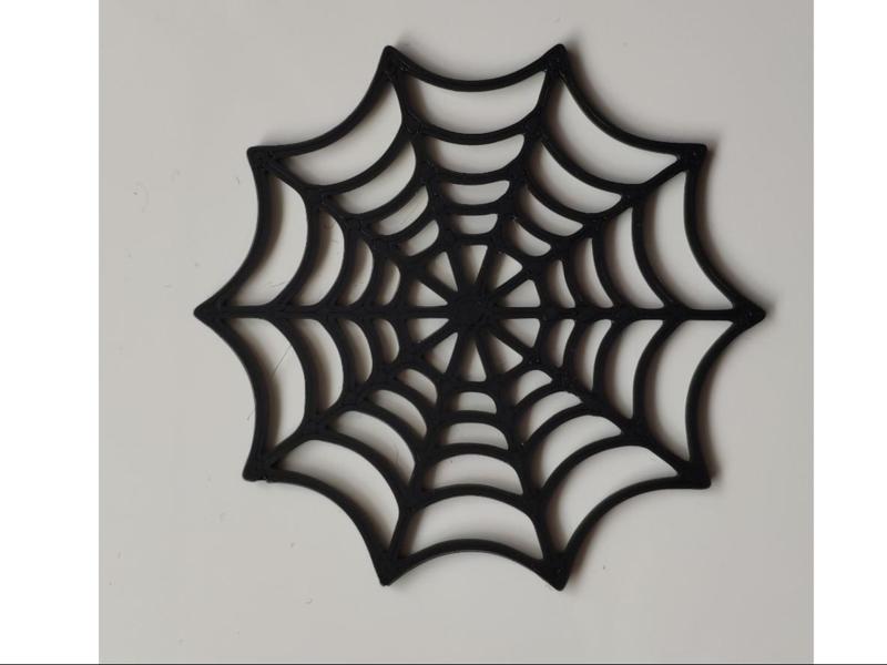 Halloween decoration - spider web sticker