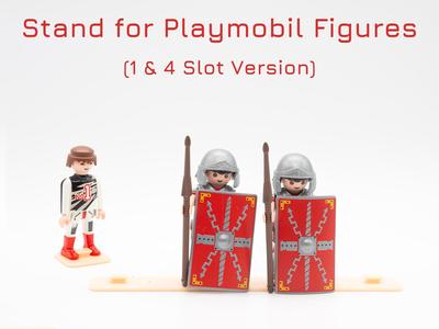Stand for Playmobil Figures (1 & 4 Slot)