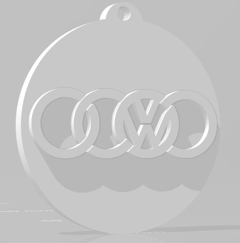 Llavero de Audi - Volkswagen / Audi - Volkswagen keychain