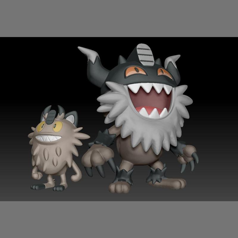Pokemon Galarian Meowth Perrserker