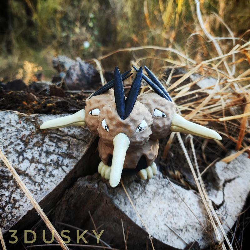 Dodrio Chibi Pokemon