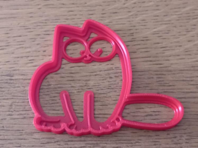 Simon's Cat cookie cutter