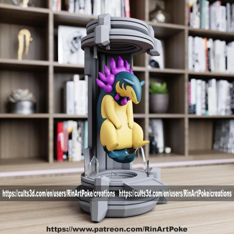 Typhlosion Hisuian in the Lab from pokemon