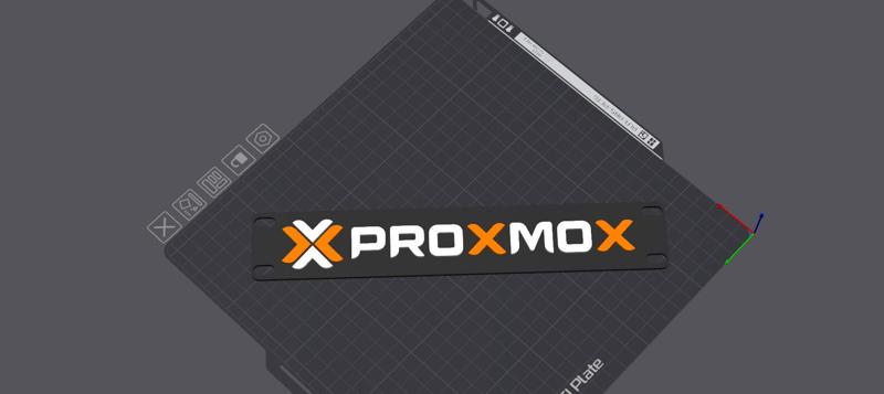 10-inch Rack mount 1u Proxmox blank
